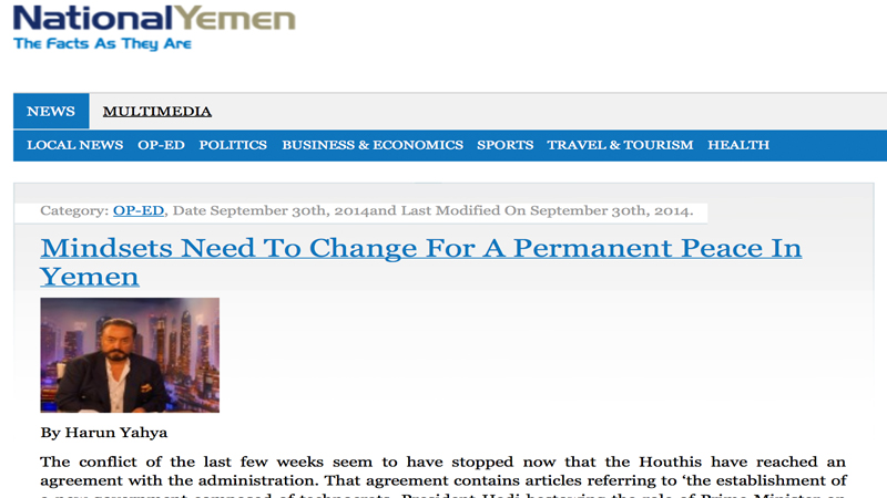 Yemen’de kalıcı bir barış için zihinlerde değişime ihtiyaç var || National Yemen